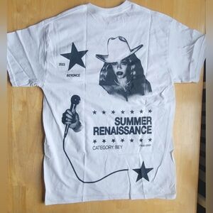 New Beyonce Summer Renaissance World Tour Tee Shirt Size Medium
